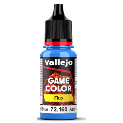 Peinture Game Color Fluo 18ml - 8 couleurs - 156 Orange fluo