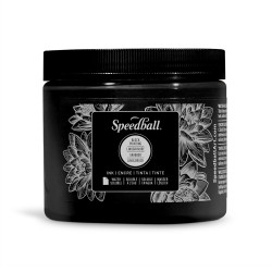 Encre hydro-soluble Lino 473ml - 2 couleurs - 01 Noir