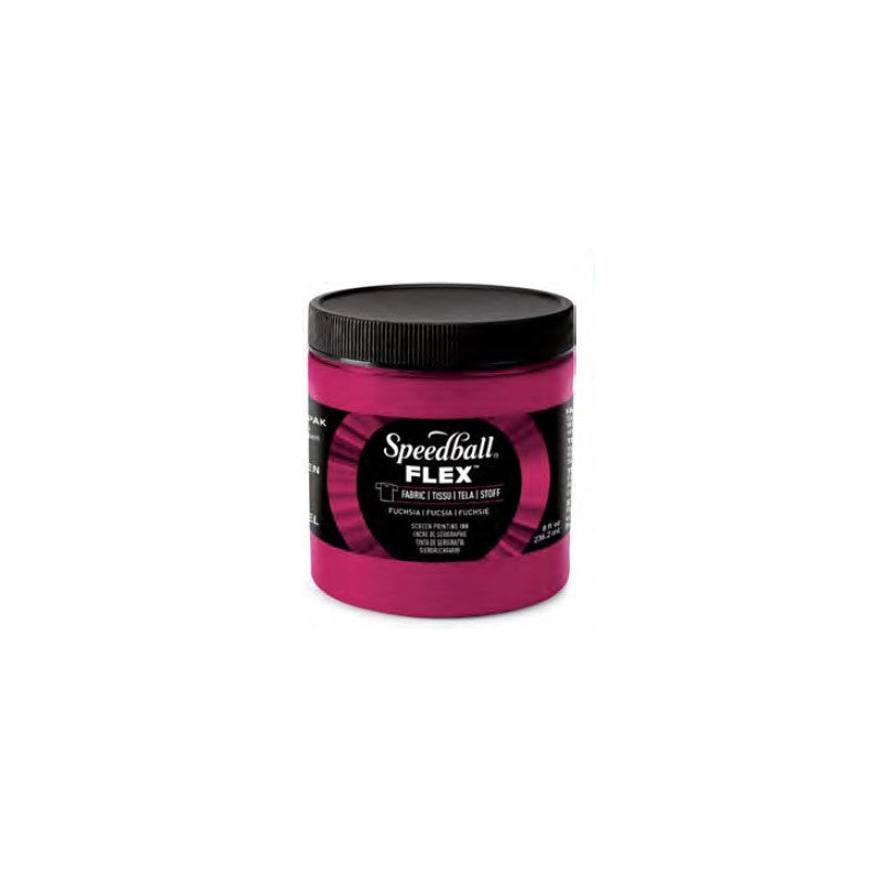 Encre sérigraphie Flex - 11 couleurs en pot de 236 ml - 02 Bleu lac