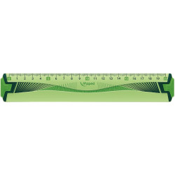 Blister règle plate 20cm incassable