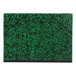 Carton à dessin Annonay vert - 32x45cm à élastiques