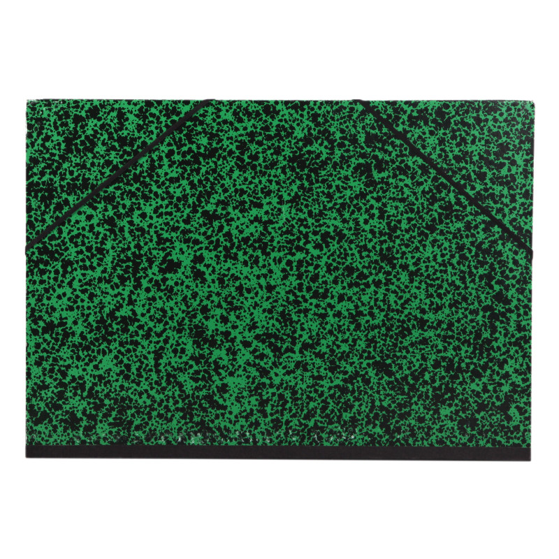 Carton à dessin Annonay vert - 37x52cm à élastiques