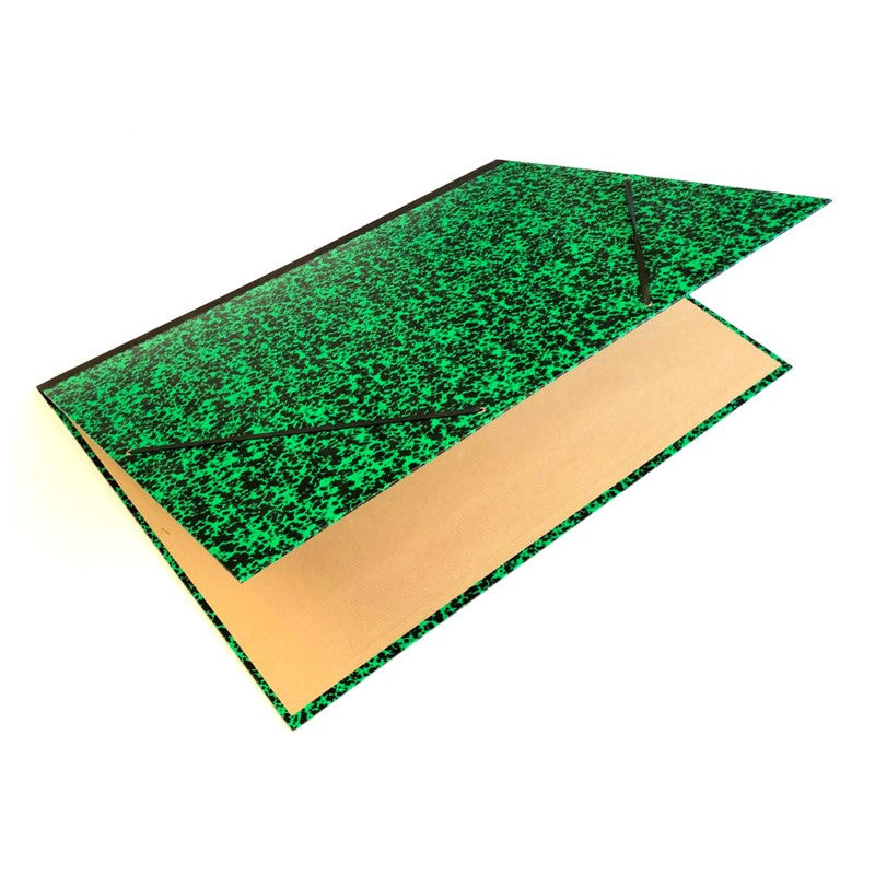 Carton à dessin vert B4 - 28x38 cm