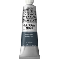 Peinture à l'huile alkyde Griffin 37 ml - 109 Jaune cadmium imitation