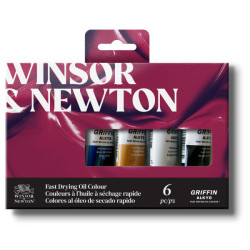 Coffret 6 x 37ml Huile Griffin Alkyd