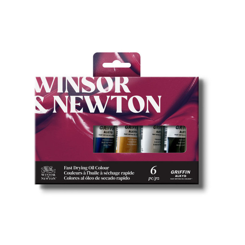Coffret 6 x 37ml Huile Griffin Alkyd