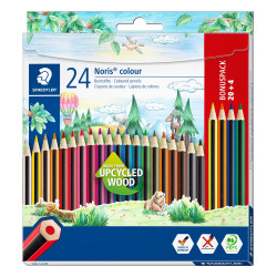 Crayons de couleur Noris colour 185 20 + 4 offerts