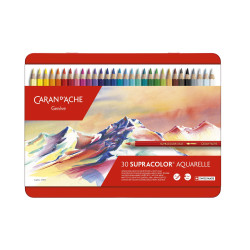 Boîte de 30 crayons aquarelle Supracolor