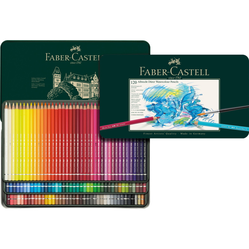 Boîte de 120 crayons aquarelle Albrecht-Dürer