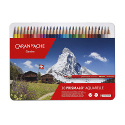 Boîte de 30 Crayons aquarellable Prismalo