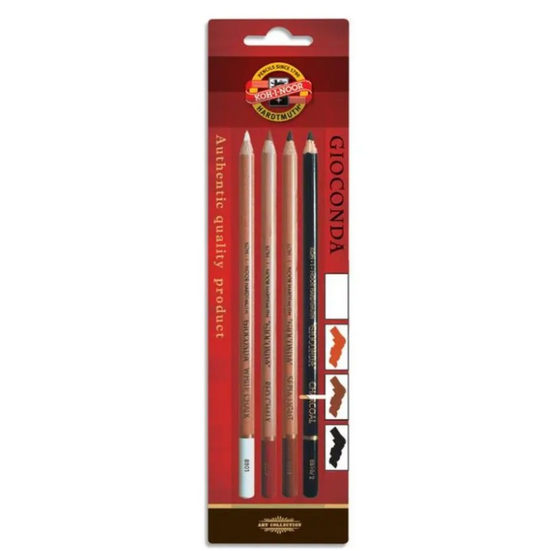 Etui de 4 crayons esquisse