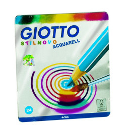 Crayons aquarellables Stilvono - ID5116 Boîte de 36
