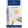 Boîte de 12 crayons couleurs pastels assorties Goldfaber Aqua - Faber-