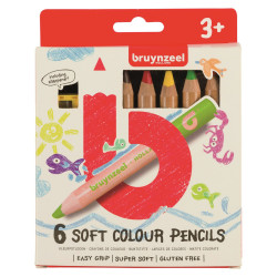 Crayons extra-large étui de 6
