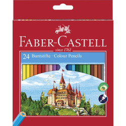 Etui de 24 Crayons "Château"