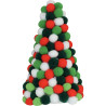 Lot de 25 cônes en styropor, hauteur 14,5 cm, diamètre 6 cm