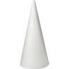 Lot de 25 cônes en styropor, hauteur 14,5 cm, diamètre 6 cm