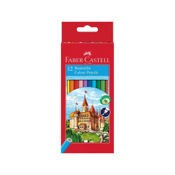 Etui de 12 Crayons "Château"