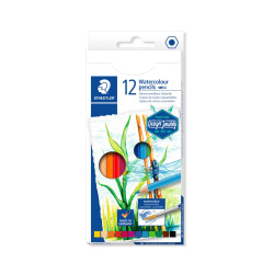Etui de 12 crayons aquarellable Design Journey