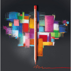 Crayon de couleur Luminance 6901 à l'unité - 001 Blanc