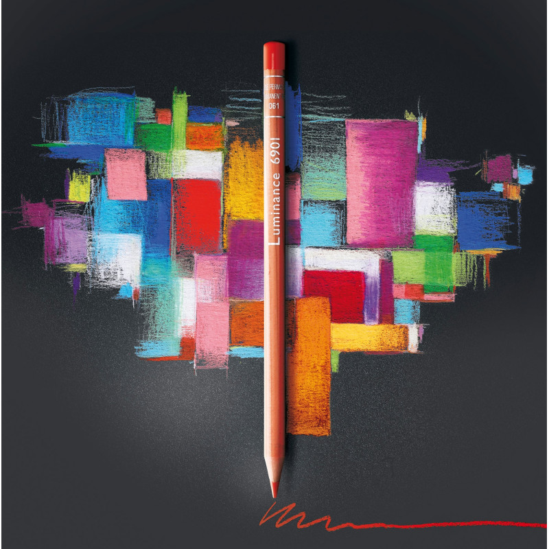 Crayon de couleur Luminance 6901 à l'unité - 470 Vert de mai