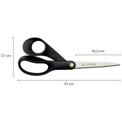 Ciseaux FISKARS recyclés multiusages droitiers 21cm