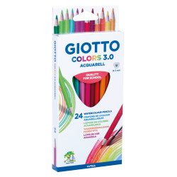 Etui de 24 crayons Aquarellables