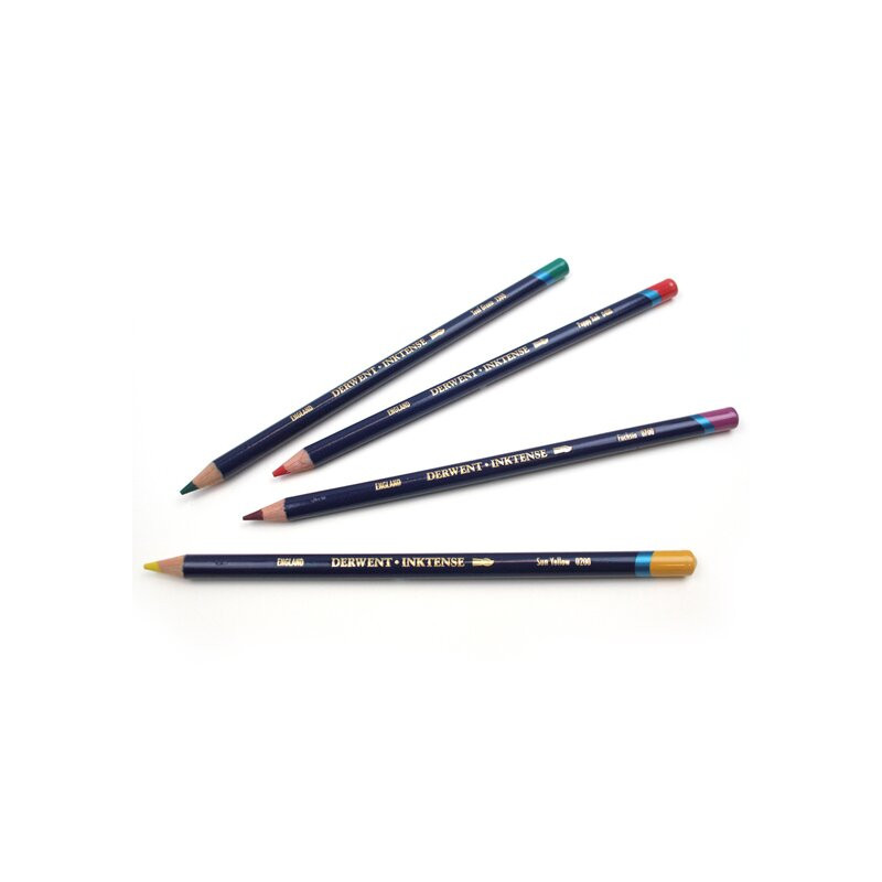 Crayons aquarellables Inktense à l'unité - 0600 Bordeaux