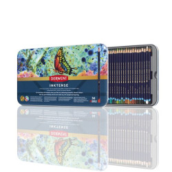 Boîte de 36 crayons aquarellables Inktense