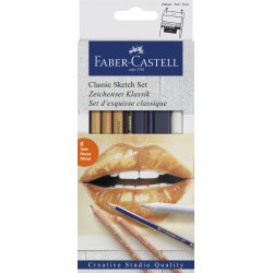 Crayon graphite Goldfaber Set d'esquisse classique