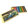 Boîte métal de 36 crayons aquarellables Mondeluz