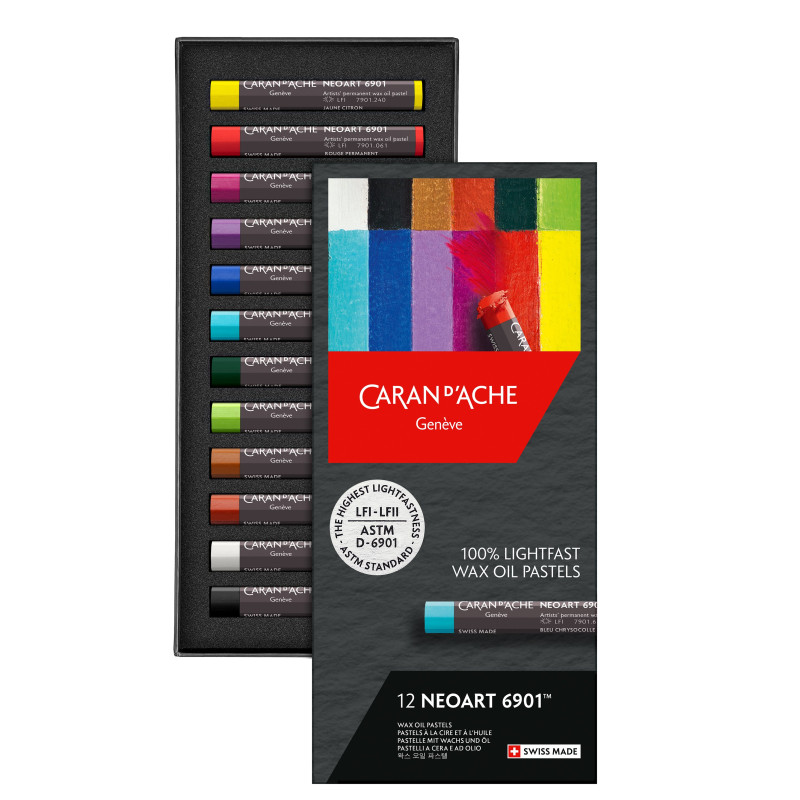 Set de 12 pastels Expert Neoart 6901