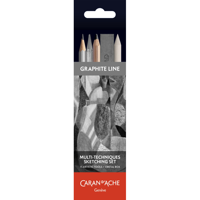 Set Esquisse 11 Outils GRAPHITE LINE