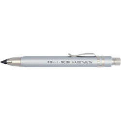 Porte-mine gris métallisé diam 5.6mm & Taille-mine
