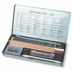 Art-Set "beaux-arts" - 10 références - Gioconda