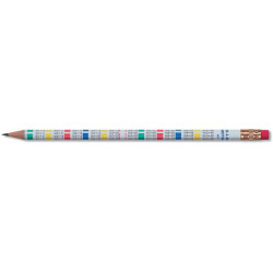 Crayon graphite HB bout gomme - Tables multiplications