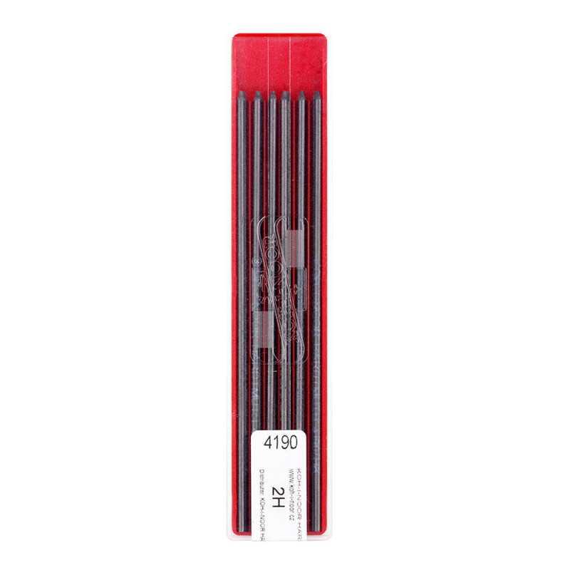 Etui de 12 mines graphite ø2mm 2H