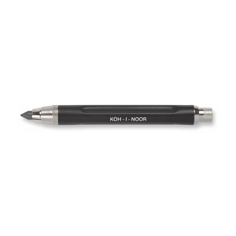 Porte-mine métal Ø5,6 mm court ergonomique plastique