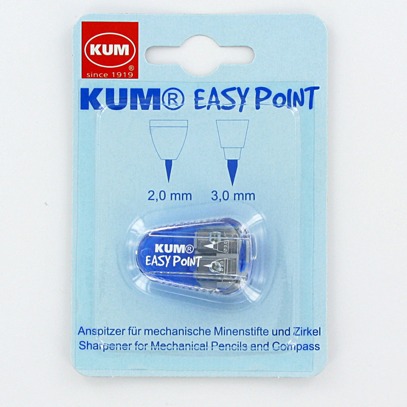 Taille-mine 250 - 2 trous 2 mm/3,15 mm avec réservoir