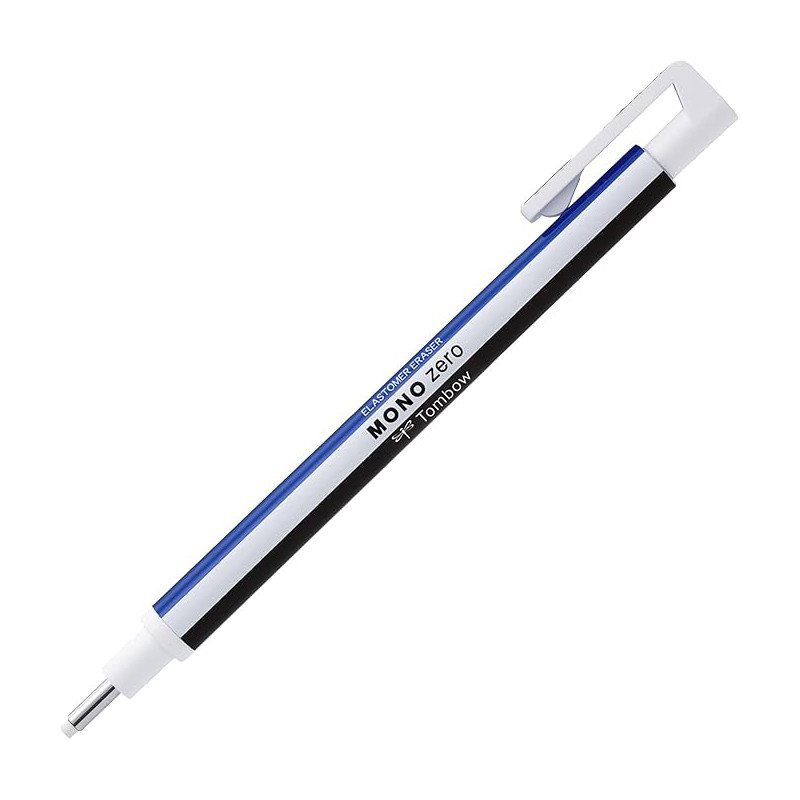 Stylo-gomme de précision mono zero - Pointe rectangulaire
