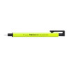 Stylo-gomme de précision mono zéro pointe ronde - Jaune fluo