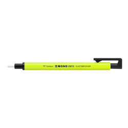 Stylo-gomme de précision mono zéro pointe ronde - Rose fluo