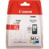 Canon 561XL cartouche jet d'encre couleurs haute capacité authentique