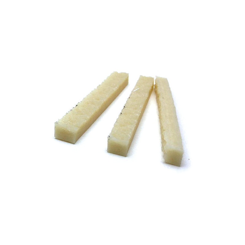 Gomme crêpe en batônnet (x3) - 10x0.9x0.9cm