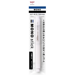 Stylo-gomme Mono Stick D6,7mm - Blanc