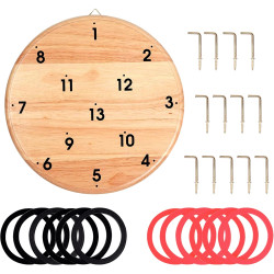 Cible en bois diamètre 29.5cm
