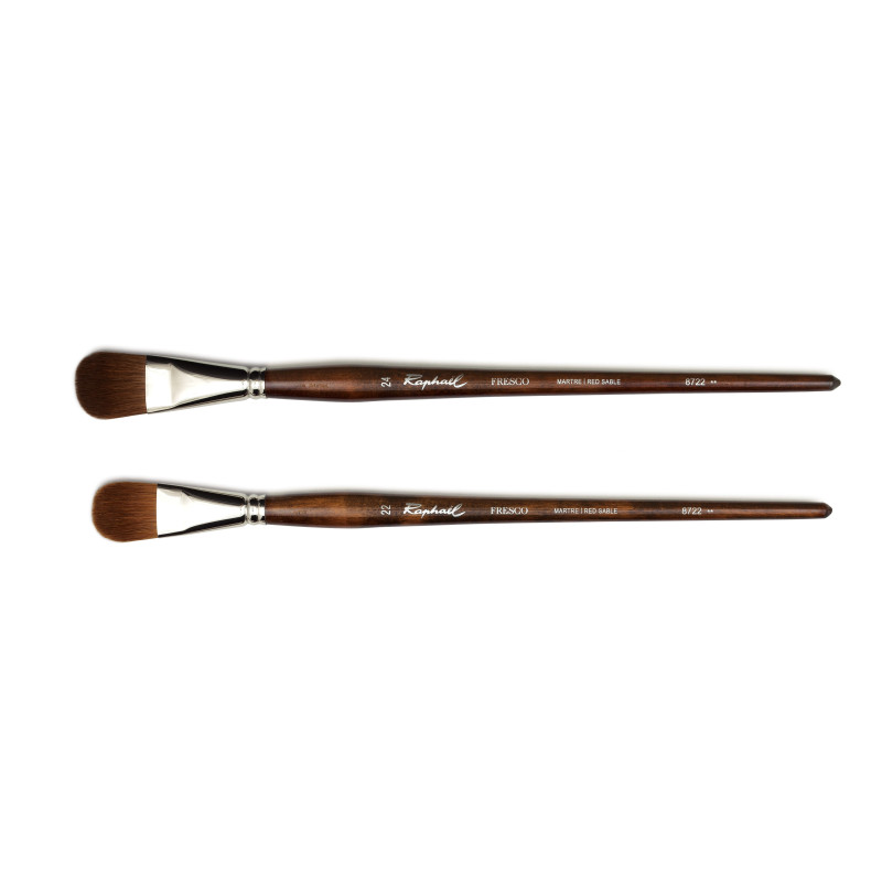 Brosse martre usée bombée Fresco 8722 - N°24