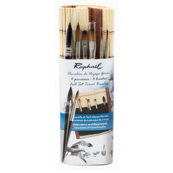 Pincelier trousse bambou