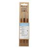 Set de 3 pinceaux aquarelle pour les détails