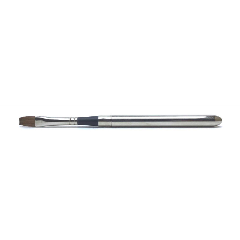 Pinceau voyage brosse plate n°1 - diamètre 10 mm